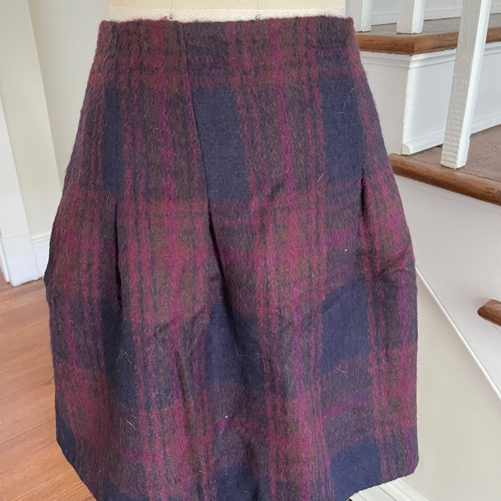 Plaid Mini Skirt